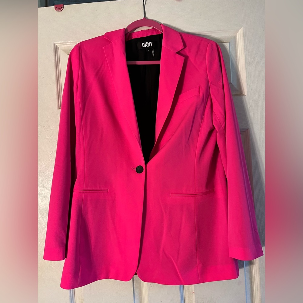 Pink DKNY blazer